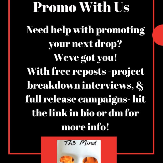 th3_mind's tweet photo. Whoโs dropping projects soon? Let us know & tag any artists you know !
DM us for free/paid promo info or hit the link below๐๐ฝ
https://t.co/ChZiRg794b
#musicmarketing #musicbusiness #indienation #unsignedhype #undignedartist #th3mind https://t.co/wl03VNvaZc