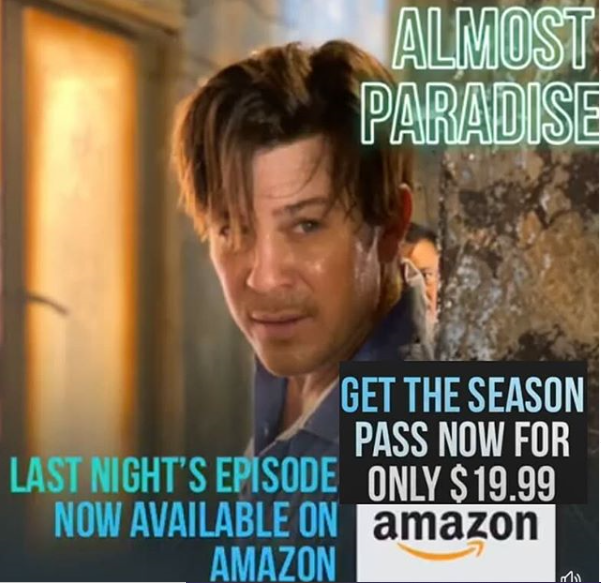 maryebrewer's tweet image. If you're in #US you can catch @almostparadistv @ParadiseWGNA Tv Show epis that have aired &amp;amp; get
season pass to view future episodes on @PrimeVideo &amp;gt; amazon.com/Almos-Paradise…

@ChristianKane01 new #tvseries airs on @wgnamerica
Monday Nights 10/9 pm ct #setyourdvr 🌴 #ChristianKane