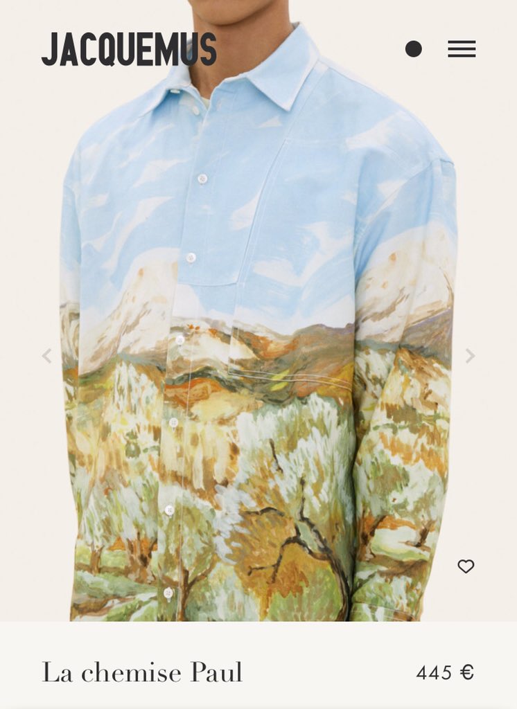 La chemise Paul sur Asos