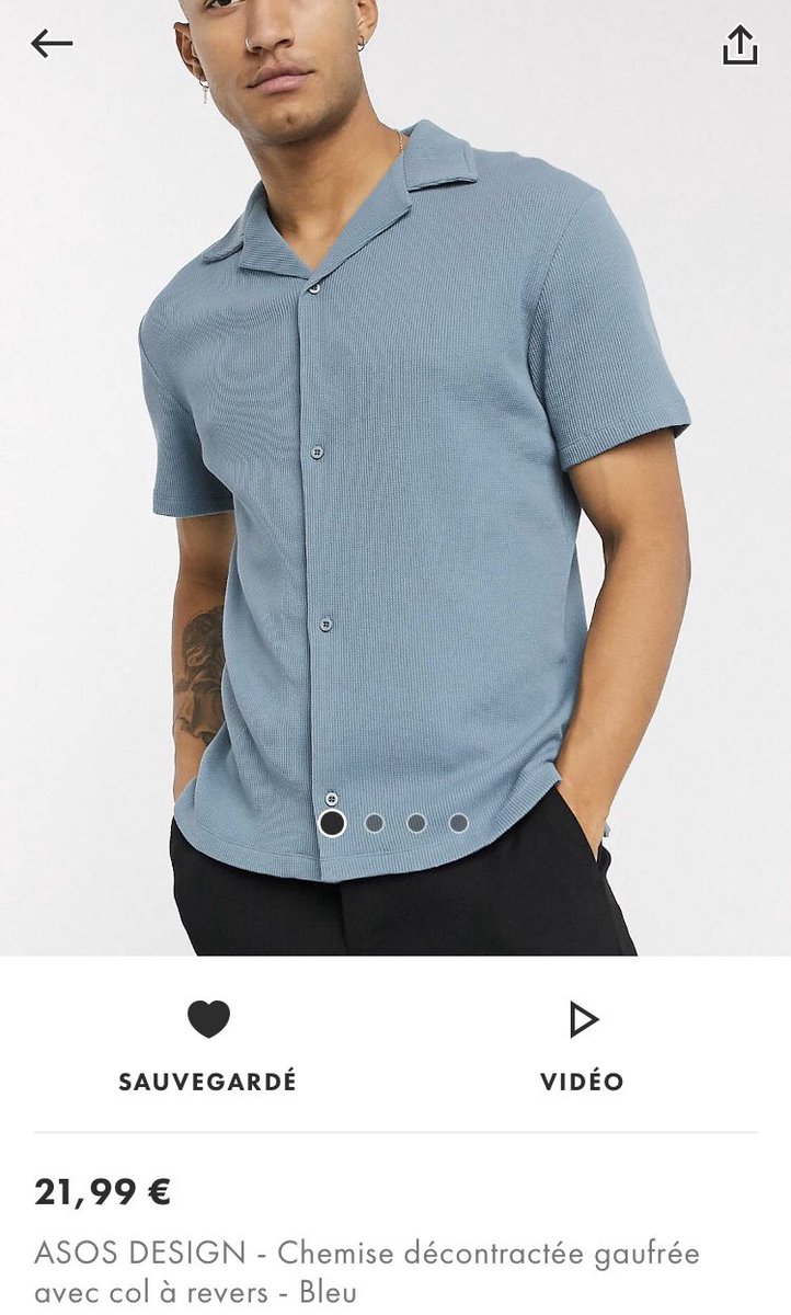 Le polo maille sur Asos