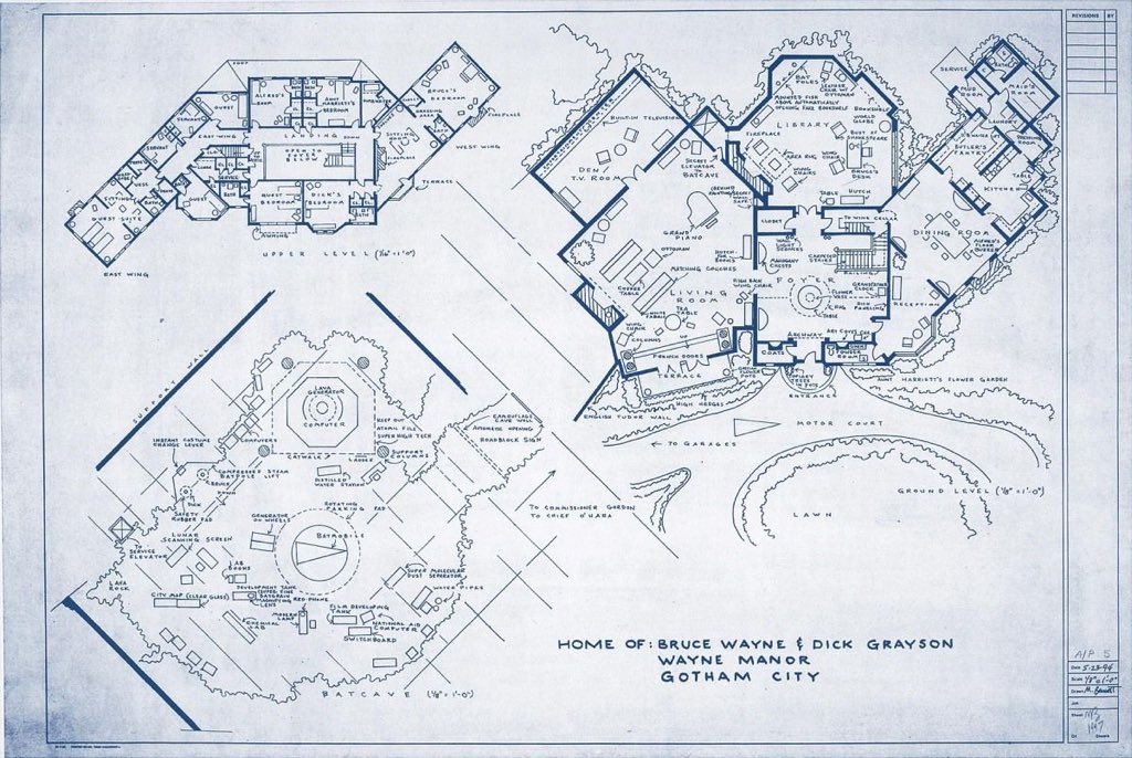 Amazing wayne manor floor plans Weirdland Tv A Twitter Show Floor Plans By Mark Bennett Wayne Manor 1 And Inaki Aliste Lizarralde