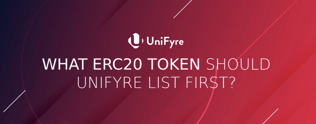 What ERC20 token should we list on @UnifyreWallet first? Drop your favourite projects in the comment section below! 

We'll create a vote for the top 4 suggestions 💪

Reminder - qualifying $FRM holders will recieve Link Drops of all listed projects!

#alts