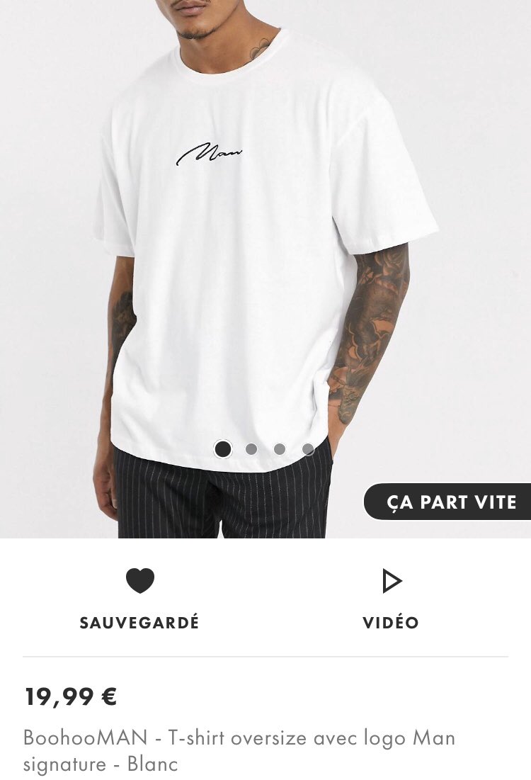 Le t-shirt Coup de Soleil sur Asos