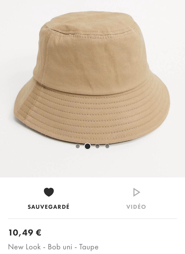 Le bob Gadjo sur Asos