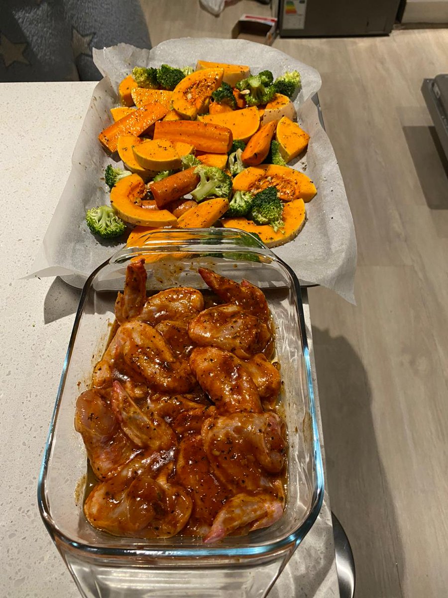 We have tried out new recipes. Did things we have not done before (That wings sauce was unmatched, the Pizza went down)  #LockdownMeals