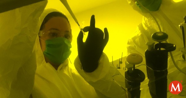 Milenio's tweet photo. Científicos de la #UNAM crean prueba que detecta #Covid19 en 2 horas por 300 pesos https://t.co/s7ooQ0luVI https://t.co/D44DrTeFsz