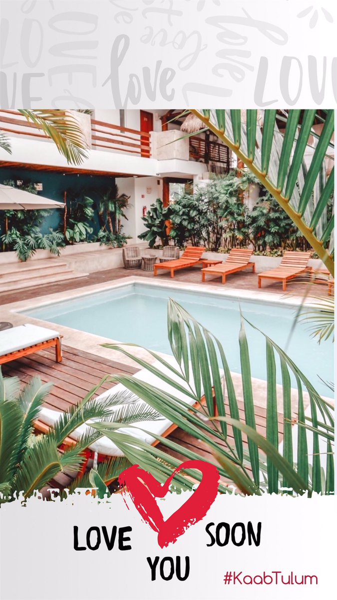 HotelKaab's tweet photo. Cuando todo esto pase, te estaremos esperando. #loveyousoon #kaabtulum ##stayathome #quedateencasa #visitmexico https://t.co/wQCWjRuOJE