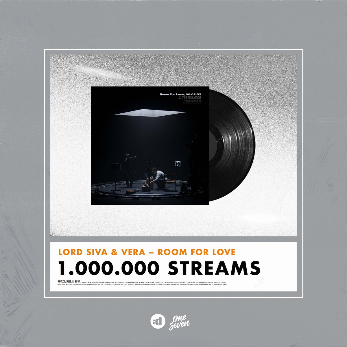 Room For Love’ has reached 1 million streams! 🤩🥳 #discowax