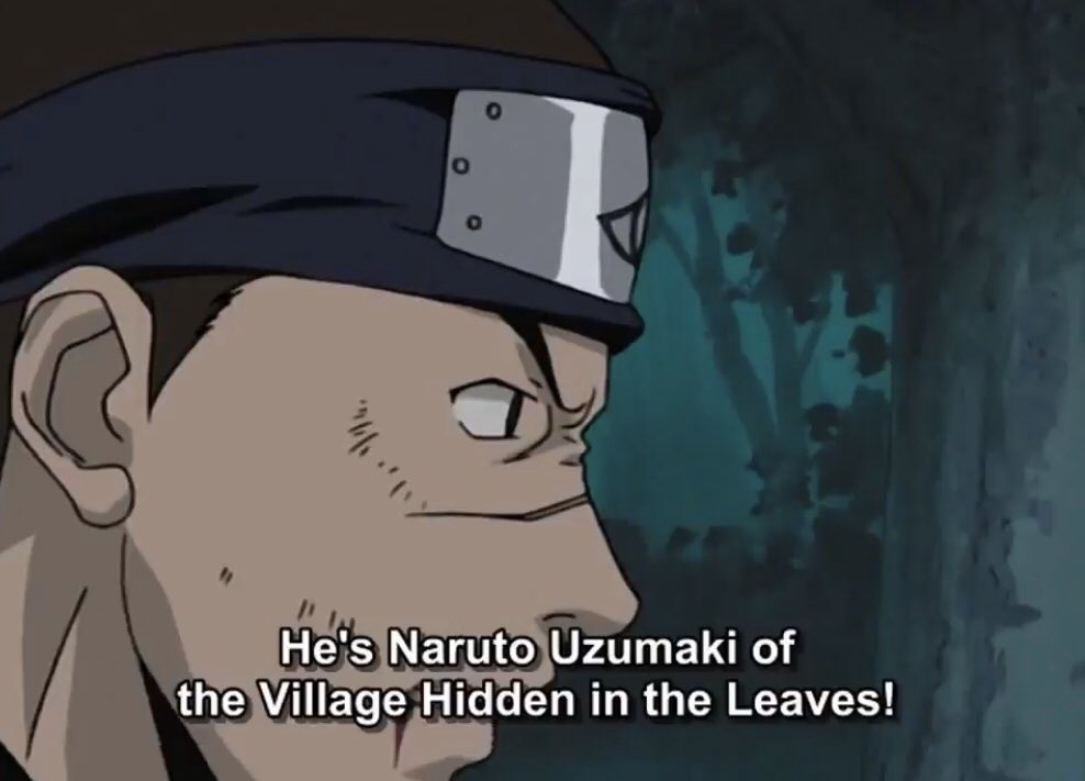AnbuGraduate's tweet photo. The first person to accept Naruto https://t.co/0XsAUhmam4