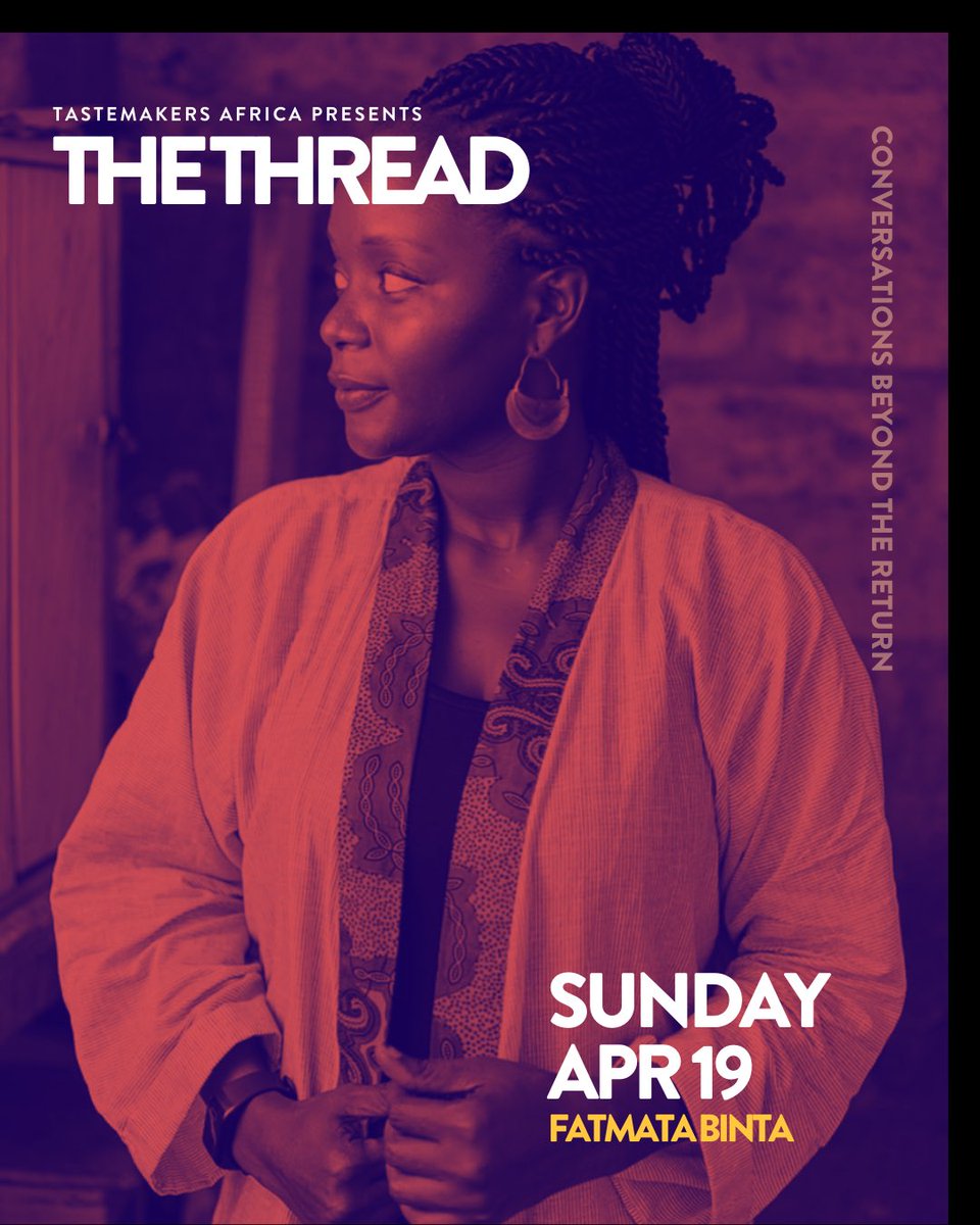 Fulanichef's tweet image. This Sunday April 19 I'm speaking at #TheThread - a virtual conference by @TstmkrsAfrica bringing leaders from the continent and the diaspora together to talk about how we win together. #WeAreTheThread - Register here: hopin.to/events/the-thr…
