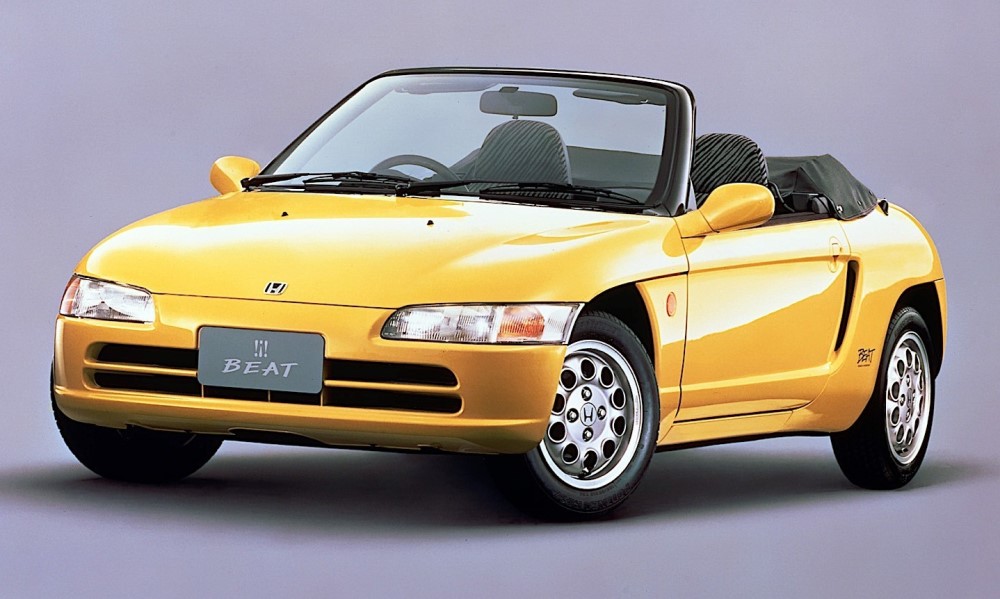 You catch wind of a Kei car championship happening in Japan and you want in. Which tiny tike will you be racing?1) Tom& #39;s Angel T012) Autozam AZ-1 (PG6SA)3) Honda Beat (PP1)4) Suzuki Cappuccino (K6A)