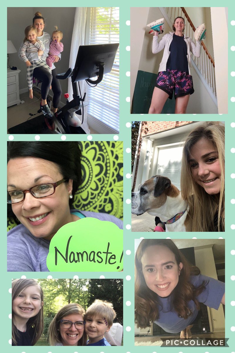 Second Grade has spirit on Wellness Wednesday!  Cycling, “weight” lifting, yoga, walking, outdoor playtime, and push ups!  #4houses1pack #exercisingeducators <a href="/andylallison/">Andy L. Allison</a> <a href="/MrsAlhadeff/">Karin Alhadeff</a> <a href="/SweetAppleES/">Sweet Apple Elem</a> <a href="/sgainey07/">Stephanie Gainey</a> <a href="/baldeamanda/">Amanda Baldé</a> <a href="/boganbuddies/">boganbuddies</a> @HocutKatie @catiecakes47