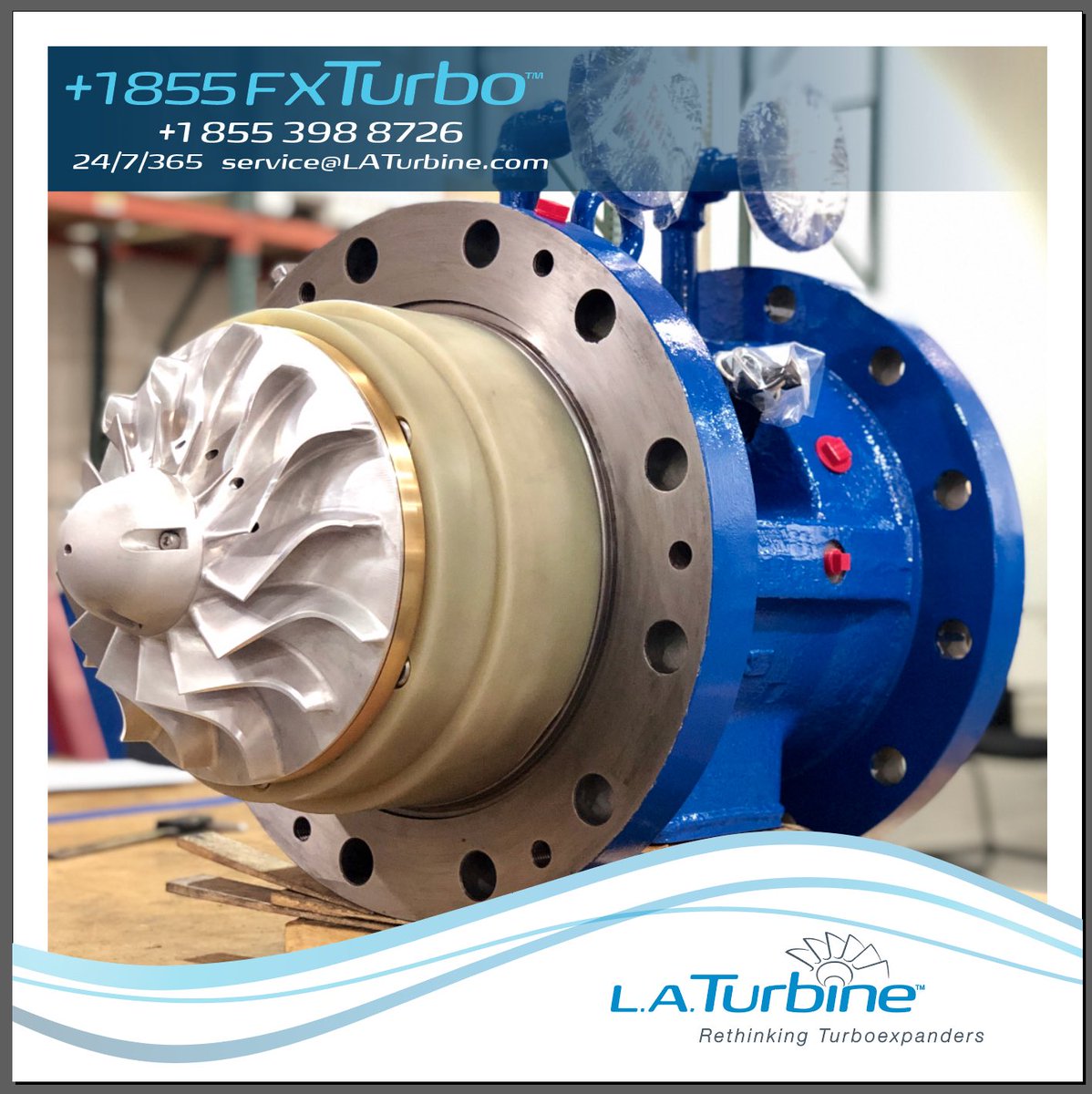 laturbine's tweet photo. Showcasing our recent rebuild of a non-LAT turboexpander mechanical center section (MCS). Since 2003, LAT’s FX-TURBO team rebuilds, retrofits &amp; repairs any OEM turboexpander brand. See how https://t.co/U1jZMSvwsD

#LATurbine #LAT #FXTURBO #Makeover https://t.co/iX5vAwkcWl