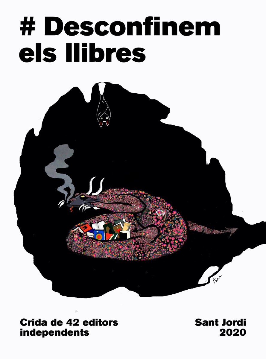 elclubeditor's tweet photo. Ja som 42 editors que ens dirigim al públic per dir-li: sense tu el desert (i una mona de Pasqua). El territori literari que hem eixamplat entre tots pot encongir-se extraordinàriament si no comptem amb tu. Per Sant Jordi #DesconfinemElsLlibres https://t.co/D6NO78fXHA