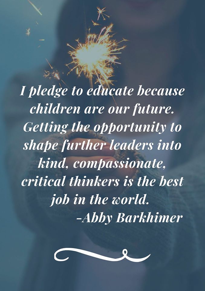 ArchFordESC's tweet image. Thank you for making the pledge to educate Abby! @ArkansasEd #ArchFordPledge