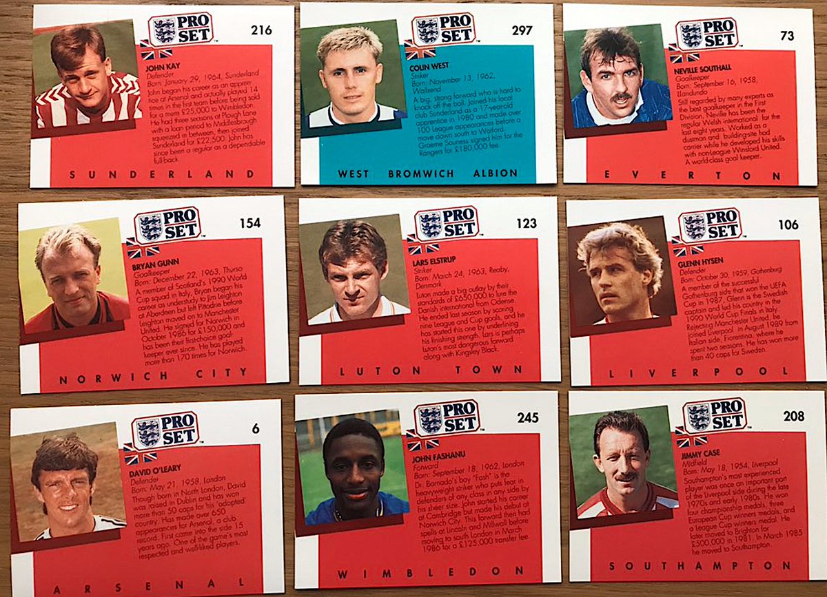 Pack 4 reverse.  #ProSetChallengeFash the bash on his way to a 20 goal haul. Elstrup 650k Luton signing from Odense. Fine tache on Southall. #safc  #wba  #everton  #lfc  #ncfc  #ltfc  #arsenal  #afcw