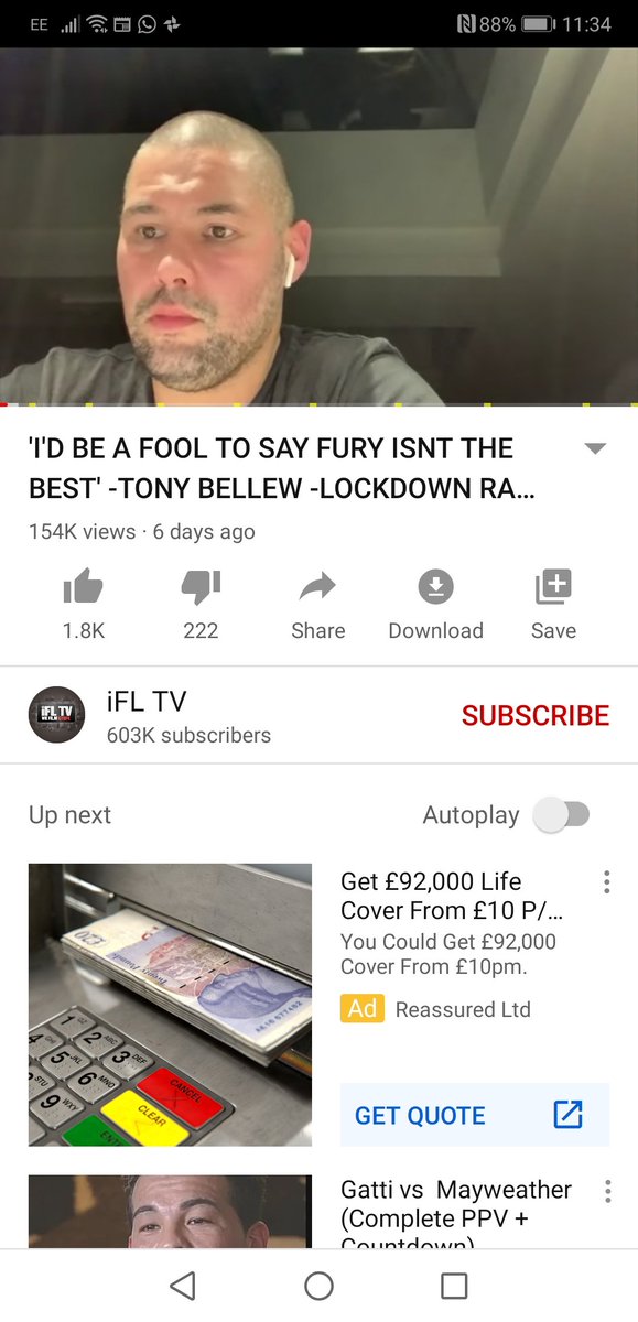 PoundworldPaddy's tweet photo. @TonyBellew They we're forgotten when you done this interview with IFL TV who employ someone who called Liverpool fans murderers #JFT96 https://t.co/HZxaJGvZVw