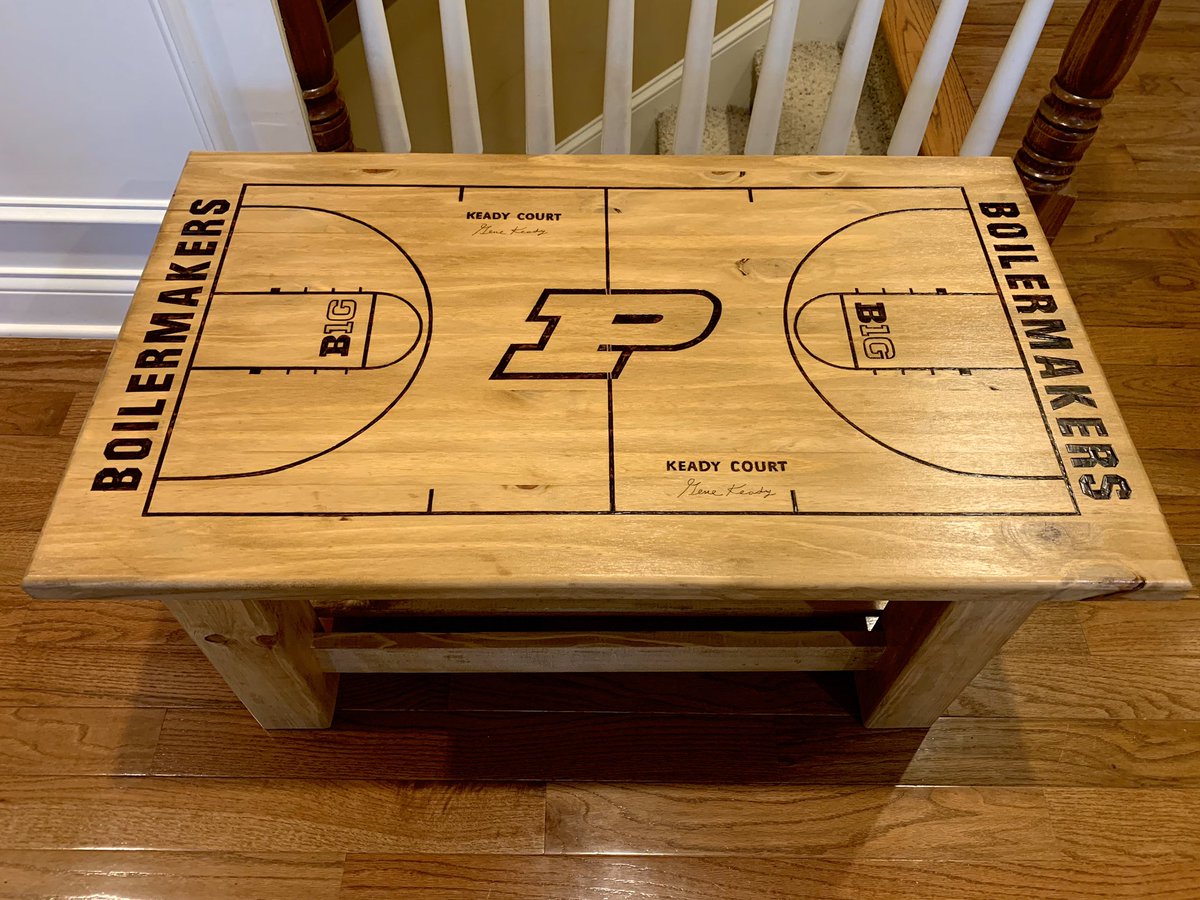 tables4tuition's tweet photo. Recent designs of Purdue’s Keady Court and ΔΤΔ. Also a new product! 
Check out the custom, wall mountable bottle opener &amp; magnetic cap catcher ! 
Alumni, soon-to-be Graduates, and passionate fans, consider a handmade personalized gift from TFT. Stay safe! https://t.co/YQaTeemXjP