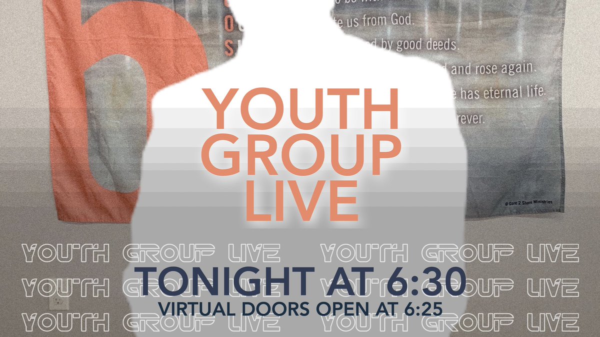 NewHeightsSM's tweet photo. YOUTH •GROUP •LIVE //
Tonight at 6:30. Hop on a little early at 6:25 to chat a bit before we get into worship and the Word together. It’s gonna be a good one! https://t.co/6nlVIMUaVQ
