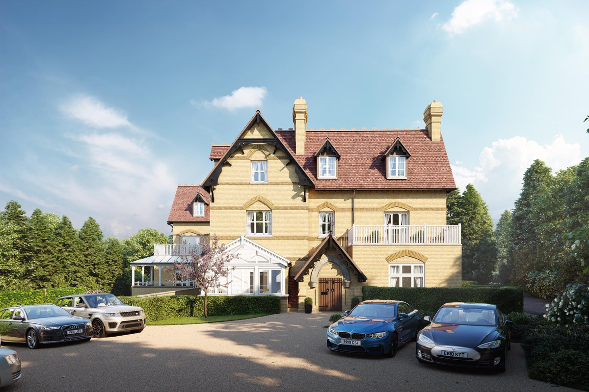 iCreate_Ltd's tweet photo. Recent external CGIs we produced for the beautiful Broadwater House in Tunbridge Wells ๐ก An upcoming scheme by Clearview Developments, we particularly love the surrounding greenery! ๐ณ
#propertymarketing #cgicompany #architecturalcgi #externalcgi #realestatemarketing #realestate https://t.co/uIgoBdRkmg