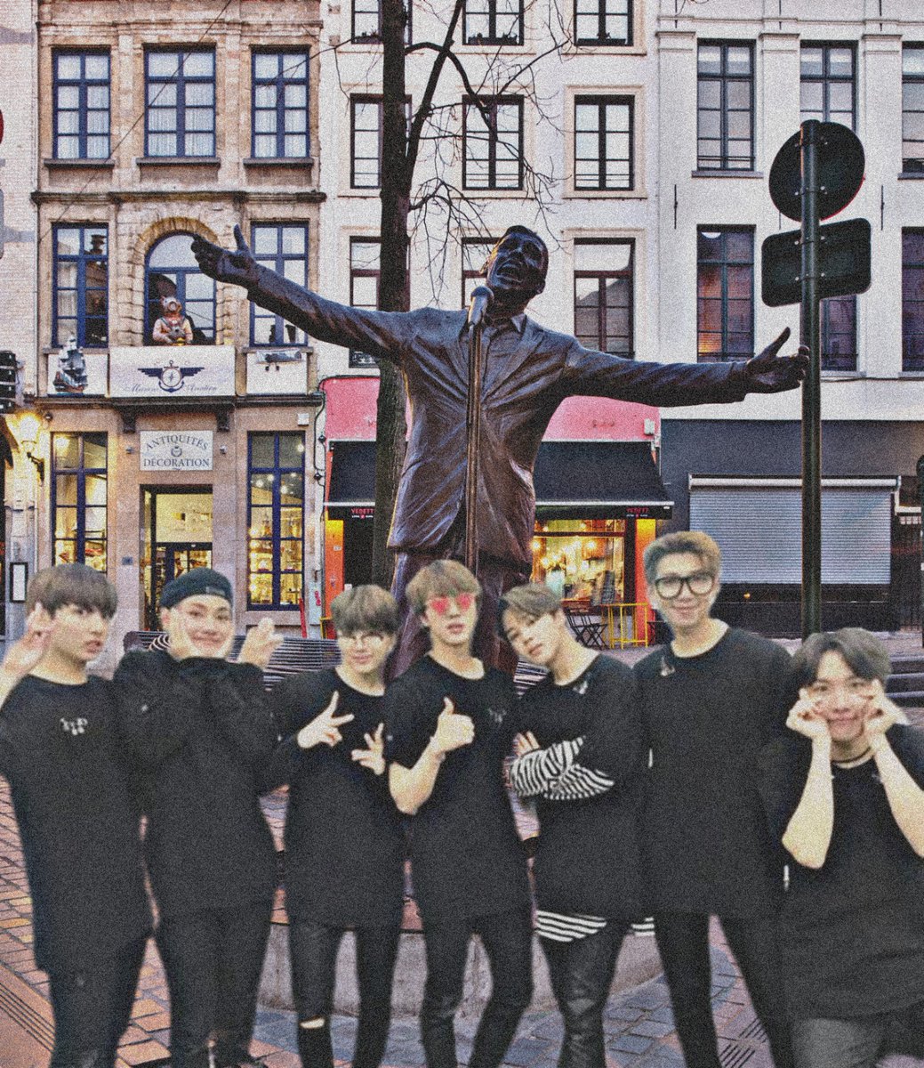   #BTSinBelgium