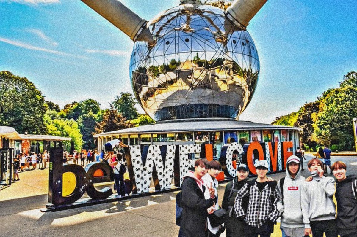   #BTSinBelgium