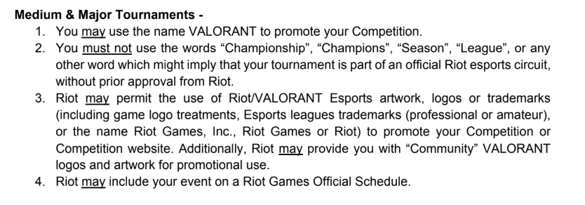 Medium + Major tourneys?We are LIKELY to see 3rd parties part of the "official esports circuit" and this is . I hope to see a plethora of Majors and Minors to make competition accessible and allow ANYONE to make their way to official competition (4/?)