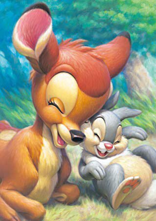 Jungkook and hoseok as thumper and bambi — a thread