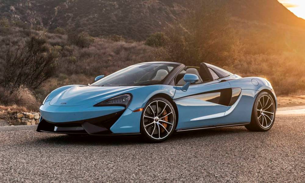Supercar manufacturers notice that you aren't afraid to drive at high speeds. They want you to test top speeds in their open-top products. Which project will you work on?1) McLaren 570S Spider2) Lamborghini Huracan Evo Spyder3) Audi R8 V10 RWD Spyder4) Ferrari F8 Spider