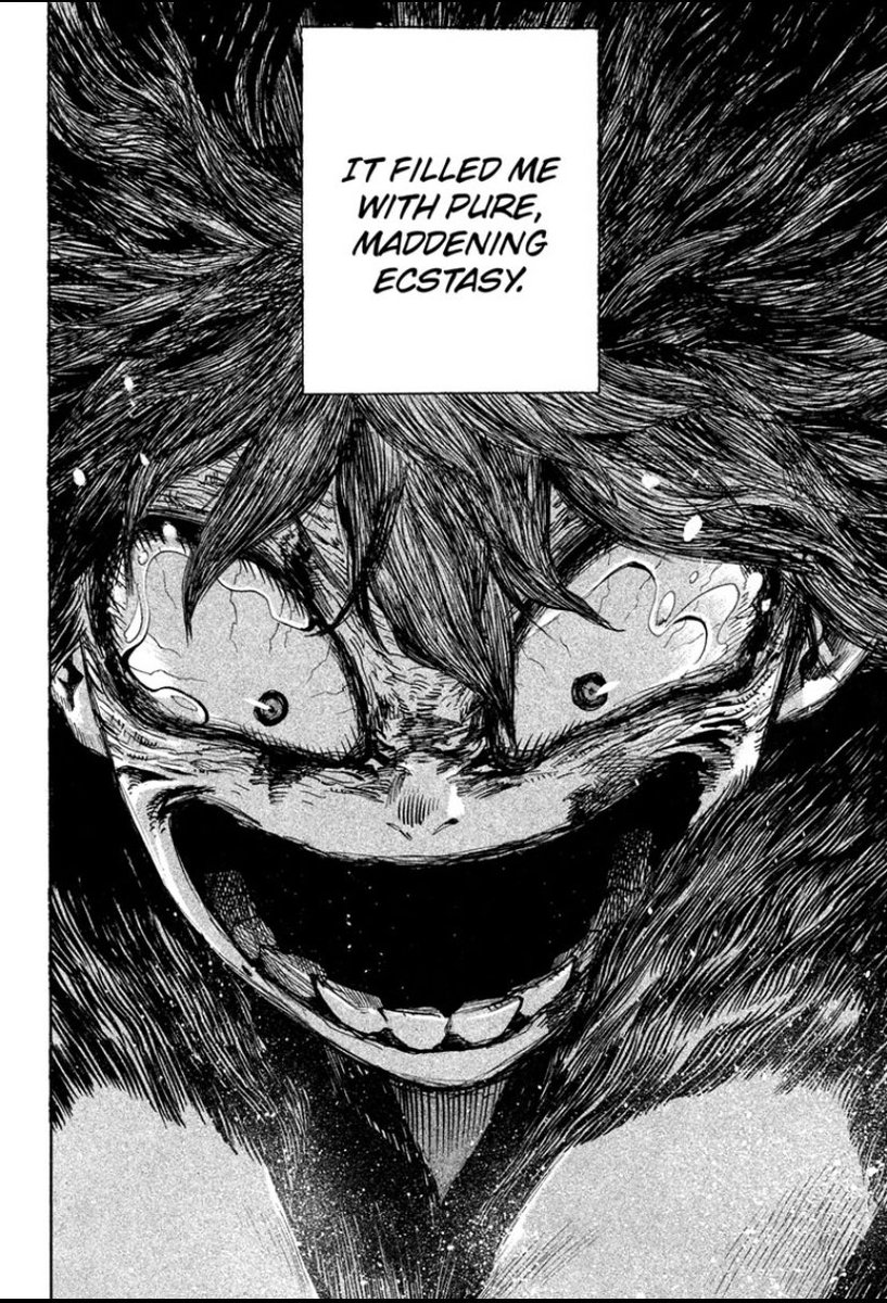 has been built up since day one, added up and stacked up, LITTLE by LITTLE, a small and steady accumulation UNTIL it hit the boiling point, he couldn't bear it anymore and he finally snapped out of it which led to the death of his entire family. Now, tomura shigaraki is born.