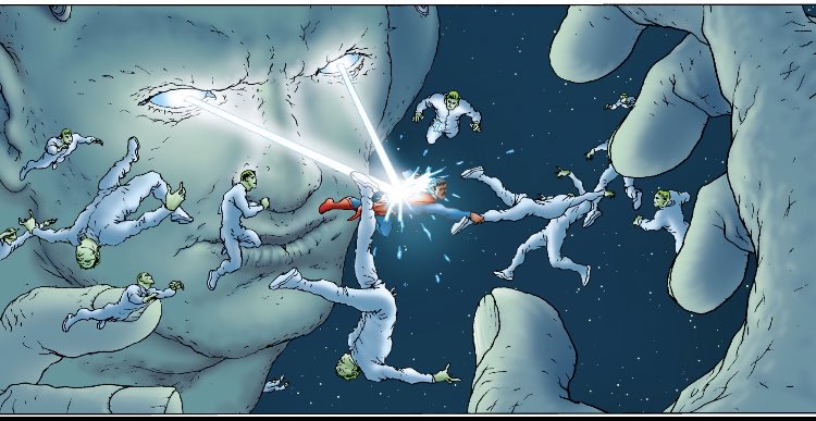 Thread: the best thing. The silent panels in All Star Superman