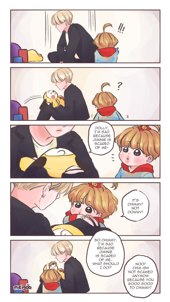 [AU] Namu Daycare  - 1°°°Little Jiminie is not afraid of Yoongi anymore~