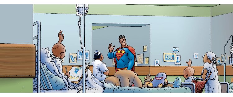 Thread: the best thing. The silent panels in All Star Superman