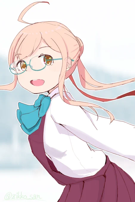 巻雲 #艦これ
メガネは良い文明…… 
