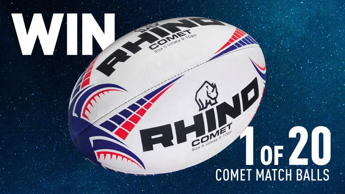 WIN 1 of 20 Rhino Comet Match Balls! 🦏☄️

To enter...

1⃣ Follow this page
2⃣ Retweet
3⃣ Tag a friend below 

Closing date: 22.04.20

Ts&amp;Cs apply