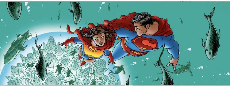 Thread: the best thing. The silent panels in All Star Superman