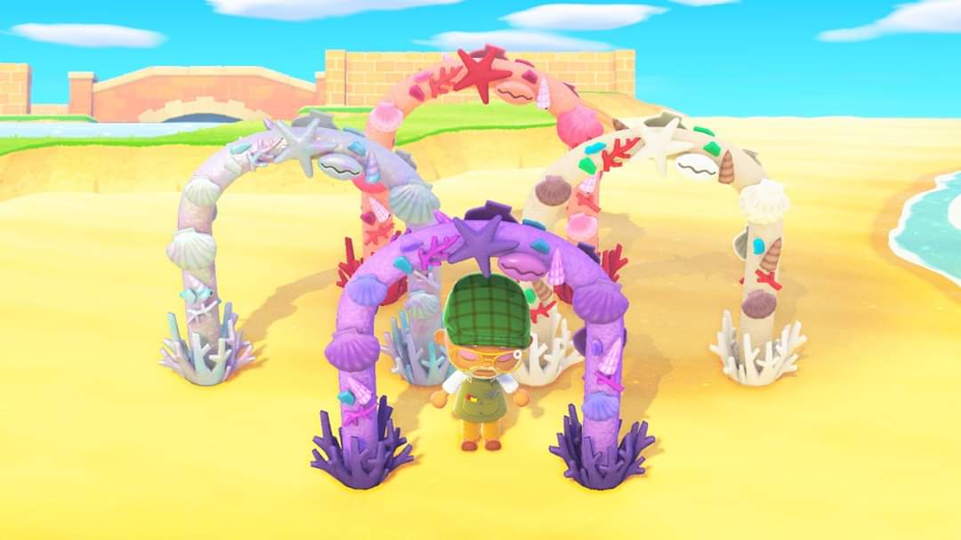 DadsPopupACShop's tweet photo. Dad is up early, so he's having a flash sale! This is running until 3pm EST, and we got just FOUR Shell Arches that are on a need-to-go basis! 

Asking 250k for one, DM for the dodo code!

#AnimalCrossing #actrade #ACNHTRADE #NewHorizons #AnimalCrossingtrade https://t.co/BwHME1k2Kz