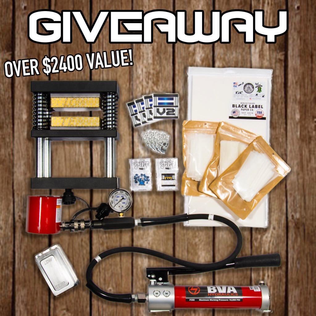 🚨INSTAGRAM Rosin Press GIVEAWAY🚨
👉instagram.com/p/B_AeGYepitZ/…

#giveaway #rosinpress #press #bvahydraulics