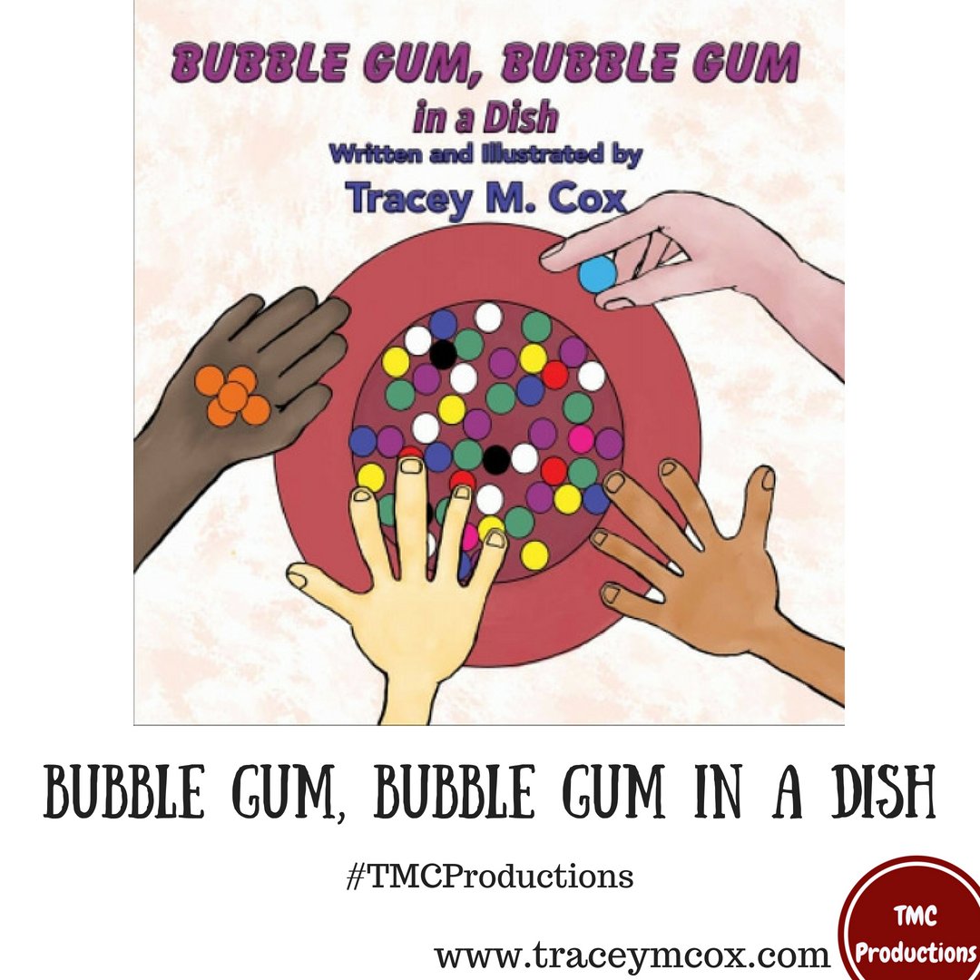 traceymcox's tweet photo. What can be more fun than blowing bubbles? Read BUBBLE GUM, BUBBLE GUM IN A DISH.  https://t.co/ogmjojpIUJ #TMCProductions #kidlit #picturebook https://t.co/buqiw3hO3G