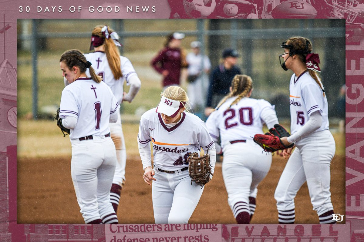 EvangelValor's tweet photo. 30 Days of Good News | Day 9: Poised to Explode

Evangel Softball took No. 6 Columbia College to the limit on Feb. 22, leading 5-1, thanks in large part to a Kami Holt grand slam, before falling 8-6. The Crusaders looked poised to be real Heart contenders. #EU30Days https://t.co/C0ux1Iwmsx