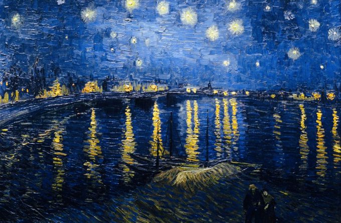 masestilomas's tweet photo. “Salgo de noche y pinto las estrellas”, Vincent van Gogh 
#arte 
#vincentvangogh  
#DiaMundialDelArte https://t.co/glaRORtIBU