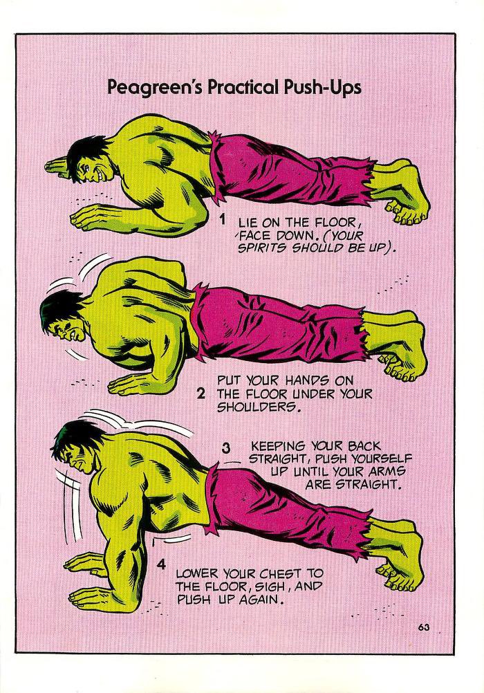 Hulk needing to workout is hilarious. But what’s also funny is Namor assisting Hulk doing sit-ups. Since when were they do buddy-buddy?