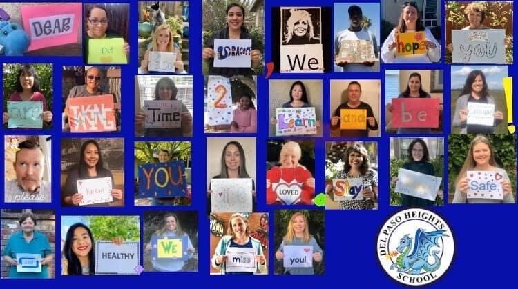 Del Paso Heights Elementary school staff is getting creative at home while maintaining digital relationships with students. #TRstayshome <a href="/TwinRiversUSD/">Twin Rivers Unified</a> #distancelearning