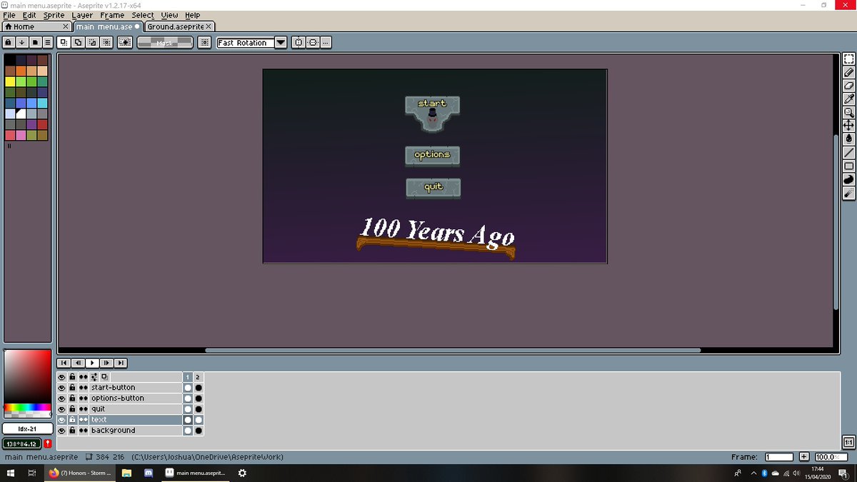 MuttlyM's tweet photo. Just a little main menu something i been wipping up.

#indedev #indegame #mainmenu #pixel #pixelart #pixelartist #pixelgame #2dproject #2d #2dgame #2dunity #unity #unityengin #aseprite https://t.co/J8EIqlTPe8