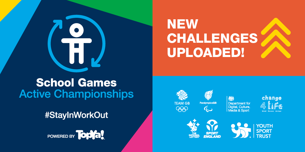 YourSchoolGames's tweet photo. Our first activity in the School Games Active Championships is.... Wastepaper Basketball! Download the TopYa! Active app, check out the Skills Academy section and have a go. More information on the @TopYaSports app here 👉 https://t.co/28pd6jT7n2 #StayInWorkOut https://t.co/7SBTLmDMsP