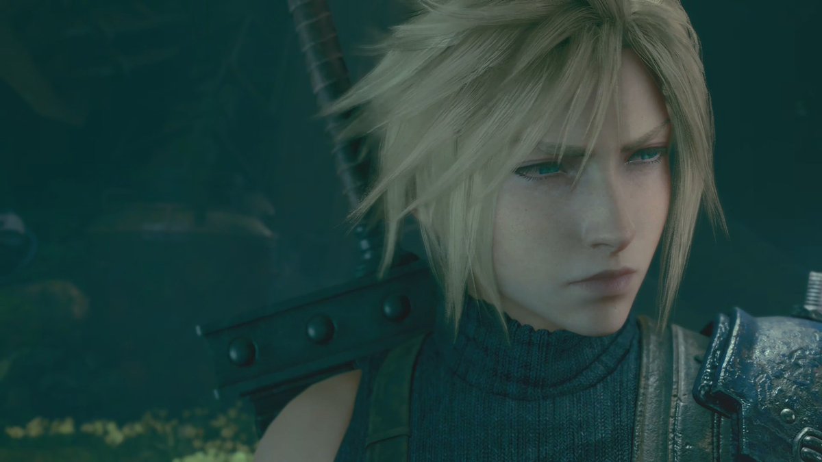 In T's case, it's that the Flower came from Aerith and that it's importance resides in that exchange. And Cloud confirms this with his reaction.In Aerith's, it's that Cloud shouldn't fall for her. And Cloud again confirms that she's caught him red-handed with his expression.