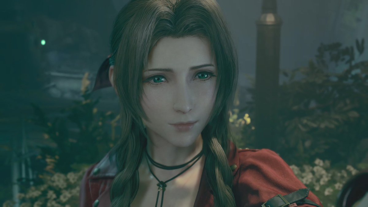 The way they parallel each other shows they are meant to convey the same feeling.And to further confirm this, we are shown both with knowing, sad expressions after witnessing Cloud's reaction.He has developed feelings for Aerith, and both girls are aware of this.