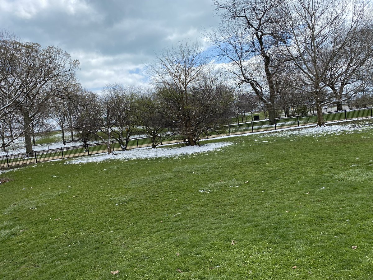 micki_t's tweet photo. This is just the saddest goddamn thing I’ve ever seen. Woke up, snow!!!!❄️❄️❄️covered! Gone by the time I got dressed- 1 hour. #TheTracksOfMyTears https://t.co/HCjYYtd4f1
