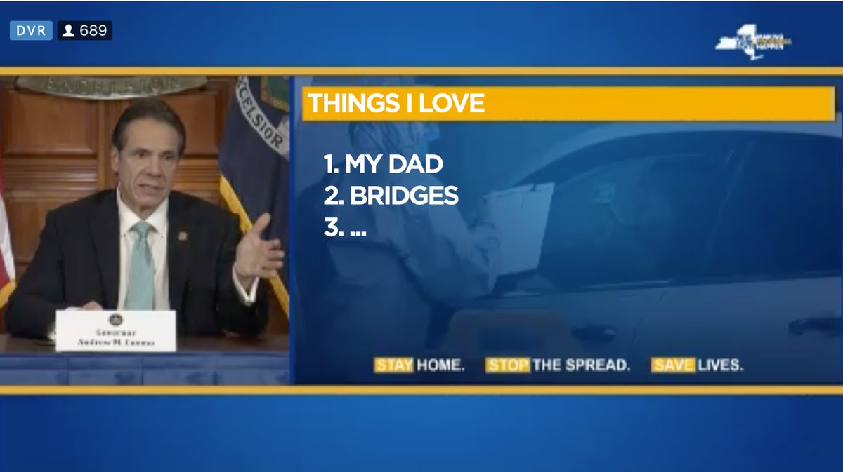 This <a href="/NYGovCuomo/">Archive: Governor Andrew Cuomo</a> press conference took a weird turn. #AndrewCuomo