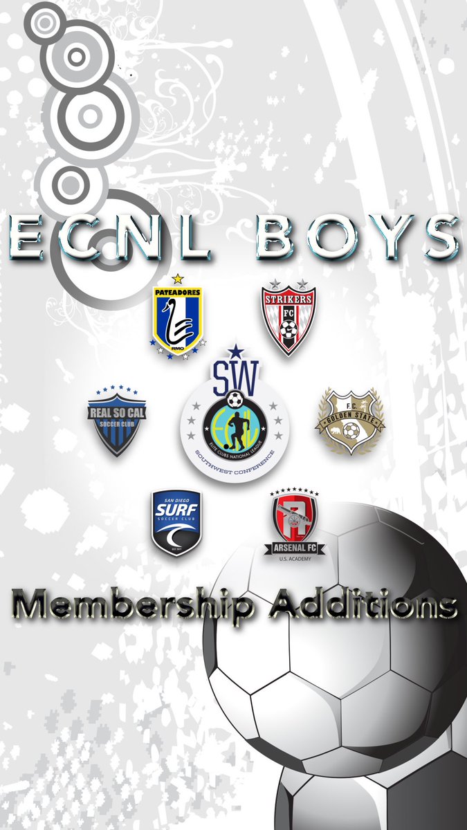 We are thrilled to announce the addition of six new ECNL member clubs that will be joining our Southwest Conference for the 2020-2021 season! #alwaysbemore 

Read Here: wp.me/p87fjv-AR